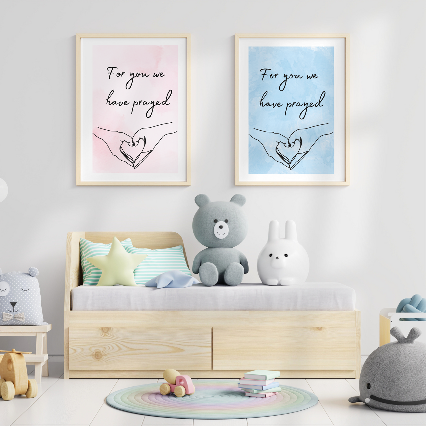 For you we have prayed blau